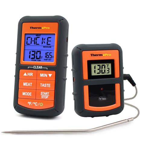 Thermopro Tp07s Wireless Remote Digital Cooking Thermometer For
