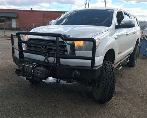 Custom Winch Tow Package Bumper On Toyota Tundra Jacks Bumpers
