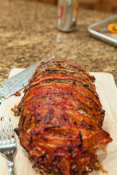 Meatloaf is back and better than ever, full of flavor, some hidden veggies, and wrapped with delicious thick cut bacon! The Best Bacon-Wrapped Meatloaf Recipe - San Francisco Food
