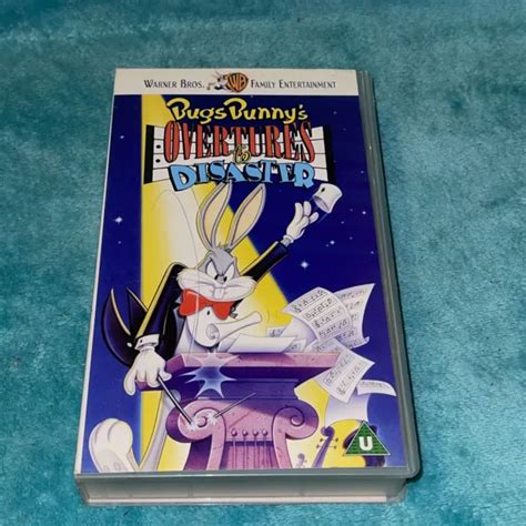 Bugs Bunny Overtures To Disaster Vhs Vintage Home Video Warner Bros