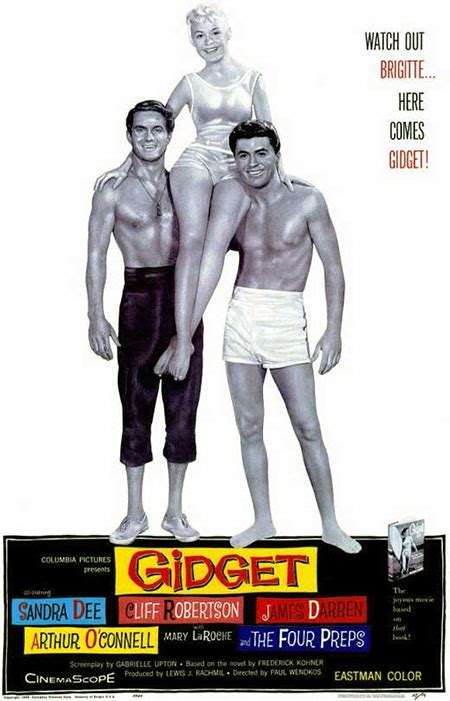 Gidget Dvd 1959 Movie On Dvd Sandra Dee James Darren Beach Party