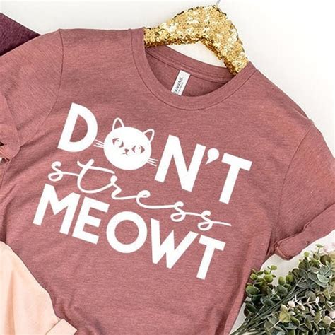 Sarcastic Cat T Shirt Funny Meowt Shirt Cat Lover Shirt Etsy