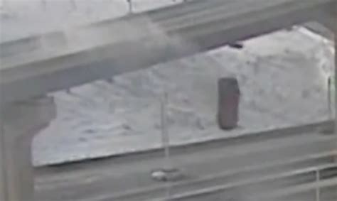 Driver Survives 70 Foot Fall Off Exit Ramp Toronto Sun