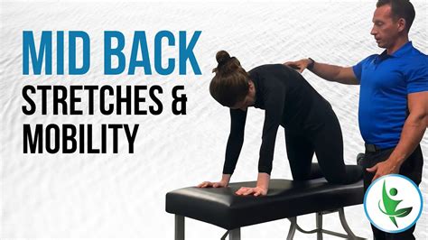 Mid Back Stretches And Mobility Dr Eric Smith Youtube