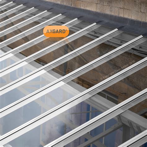 Axgard 4mm Polycarbonate Clear Impact Resisting Glazing Sheet 620 X 1240mm