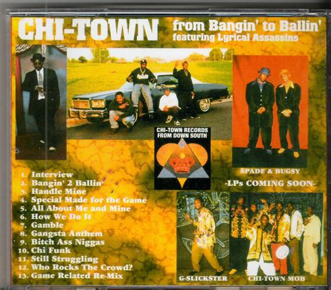 From Bangin To Ballin By Chi Town Cdr 1997 Chi Town Records From