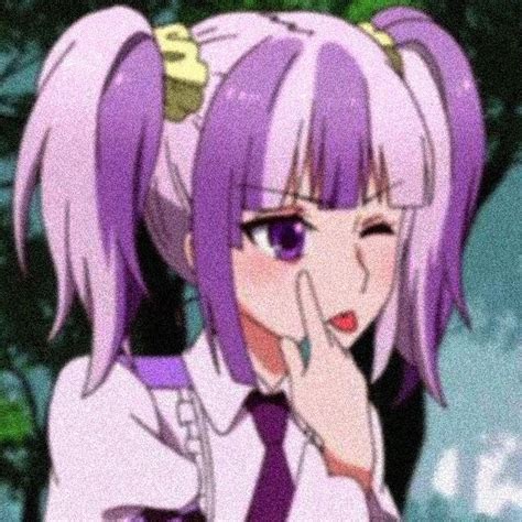 Purple Aesthetic Anime Icon🔮🧜🏻‍♀️ Aesthetic Anime Anime Purple