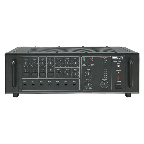 Come with advanced cooling technology and in varied voltage capacities. Ahuja SSA-7000 Price | 700Watts Best Wattage Mixer Amplifier