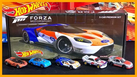 Hot Wheels Forza Car Premium Set Race And Review Youtube
