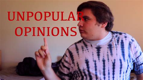 Unpopular Opinions Intro Youtube