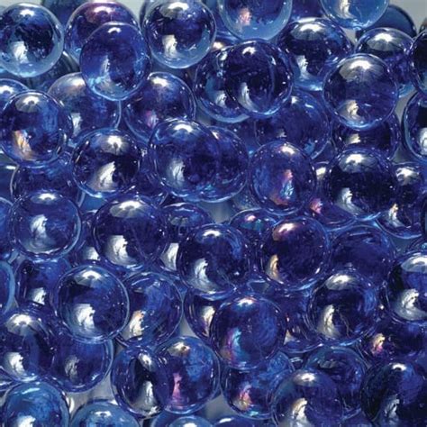 Traditional Glass Pebbles Dark Blue House Of Marbles
