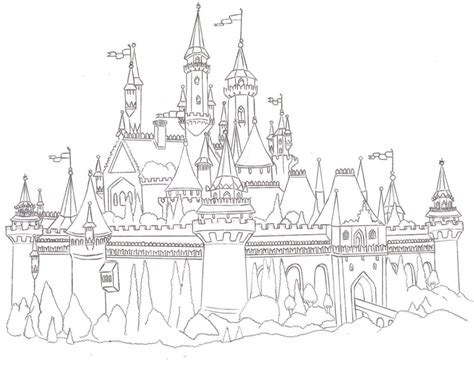 Castle Coloring Pages 100 Printable Coloring Pages