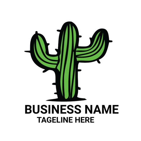 Cactus Logo Template Postermywall