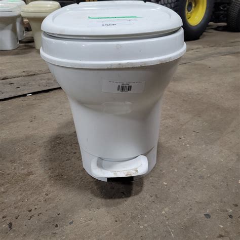 Used Toilet Thetford Aqua Magic V High Profile Off White Plastic 31671