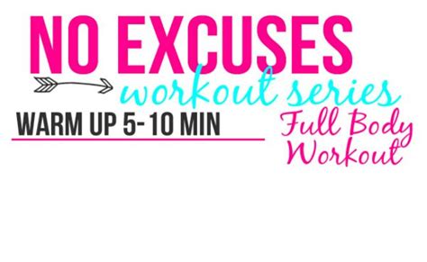 Noexcuses Workout Series Full Body Workout 4 Hairspray And