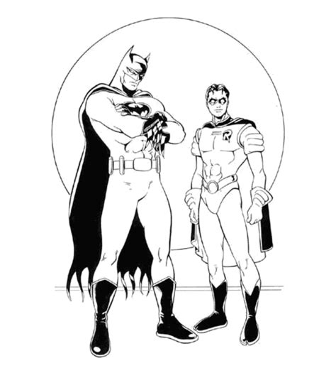 Robin coloring pages and batman. Coloring Pages Of Batman For Kids | Batman coloring pages ...
