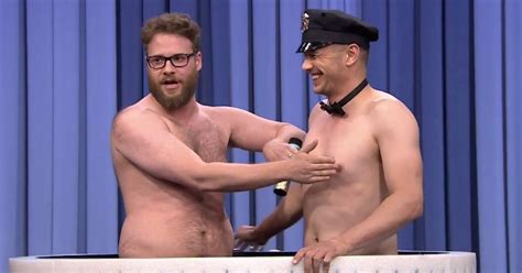 James Franco And Seth Rogen Get Naked And Afraid