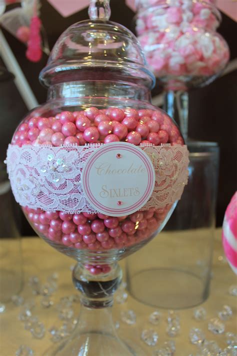 Pin By Tasty Tables On By Tasty Tables Pink Candy Buffet Candy Bar