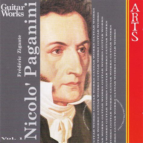 Nicolò Paganini Zigante Frederic Nicolò Paganini Guitar Works