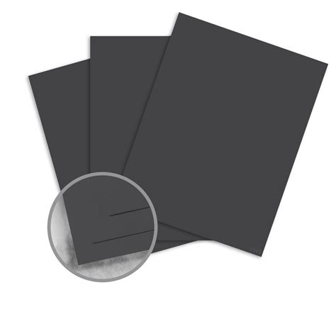 Charcoal Gray Card Stock 26 X 40 In 100 Lb Cover Wove 30 Recycled
