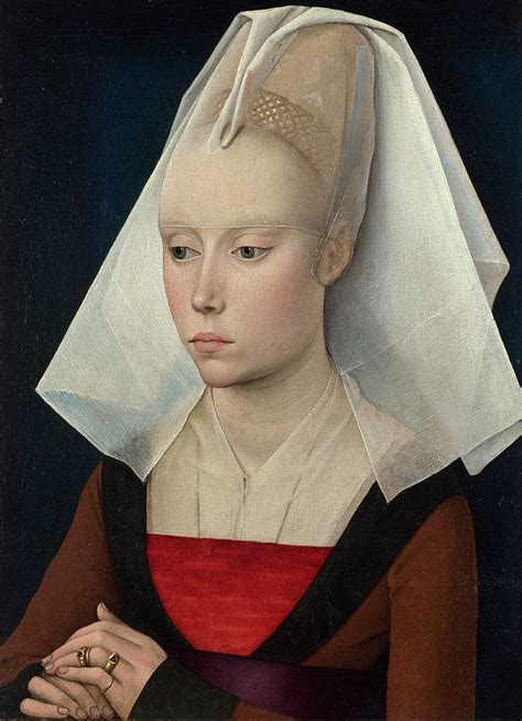 Portrait Of A Lady Painting By Rogier Van Der Weyden Pixels