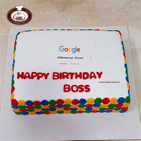 Boss Birthday Cake A