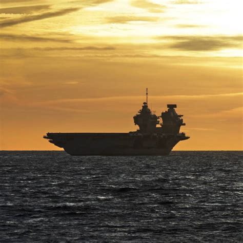 Supercarrier Hms Queen Elizabeth Recently Arrived Back Home After A “successful” Second Phase Of