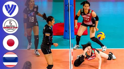 japan vs thailand full match women s volleyball world grand prix 2017 youtube