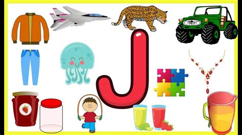 Letter JThings that begins with alphabet Jwords starts with JObjects