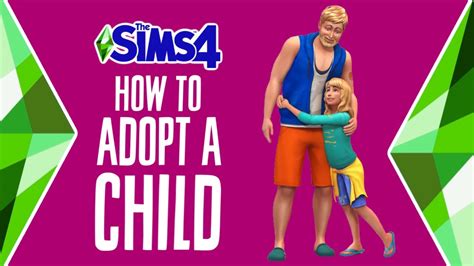 How To Adopt A Child In The Sims 4 🧒🏽🥰 Youtube