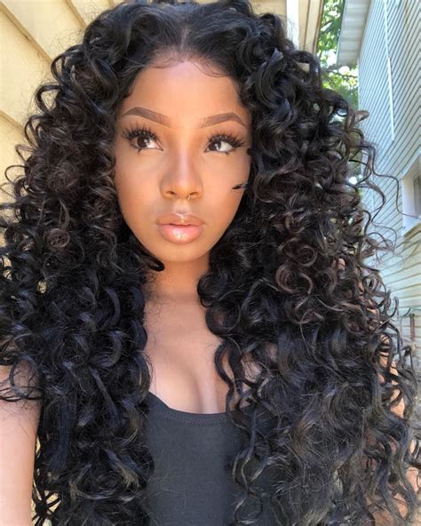 Image May Contain 1 Person Closeup Weave Hairstyles Curly Hair Styles Natural Hair Styles