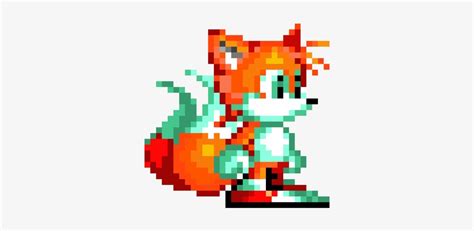 Sonic Mania Tails Flying 