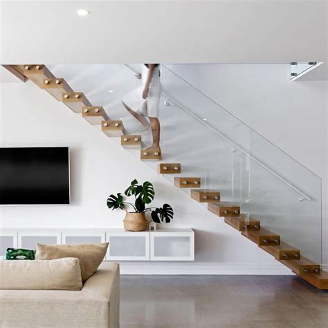 Sunny Coast Joinery Beautiful Floating Stairs In American Oak Stairs