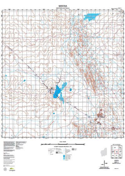 Buy 3037 1 Siberia Topographic Map By Landgate 2015 The Chart And Map