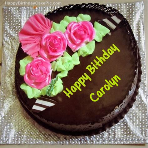 Chocolate Birthday Cake For Carolyn