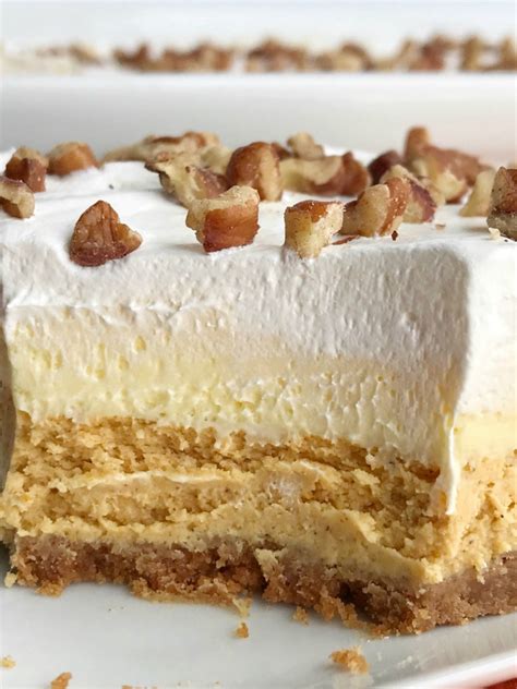 Maybe you would like to learn more about one of these? Pumpkin Cheesecake Layered Pudding Dessert - Together as ...