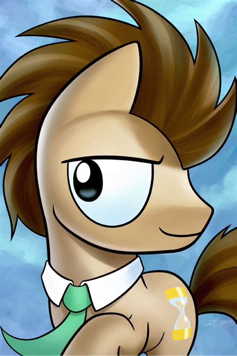 Dr Whooves Print By Dori To On Deviantart