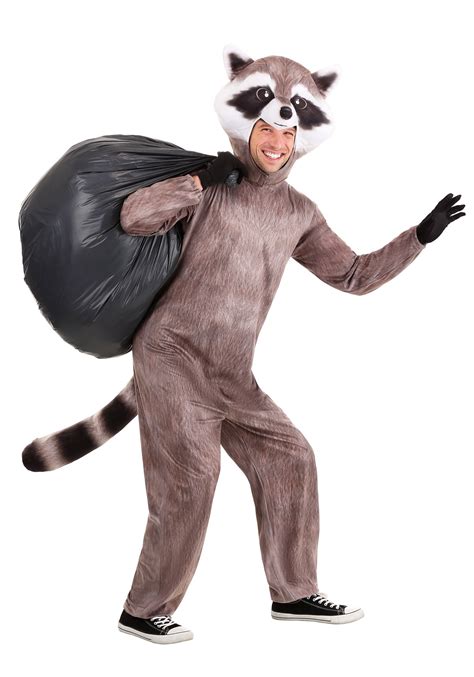 Realistic Raccoon Adult Costume