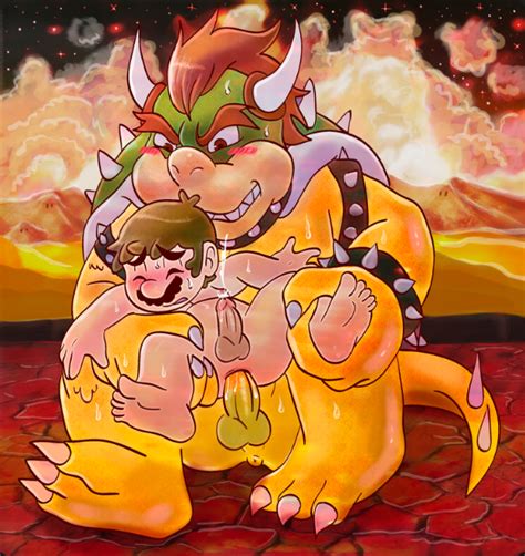 Rule 34 Bowser Male Male Only Mario Multiple Males Nintendo Super Mario Bros Tagme Yaoi 1005636