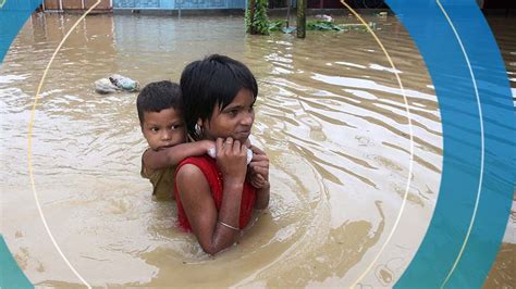 At Least 27 Killed And Millions Of Homes Underwater After Flooding Wreaks Havoc In India And