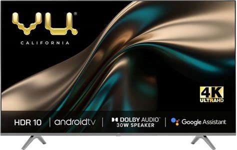 Vu Premium 126 Cm 50 Inch Ultra Hd 4k Led Smart Android Tv Online