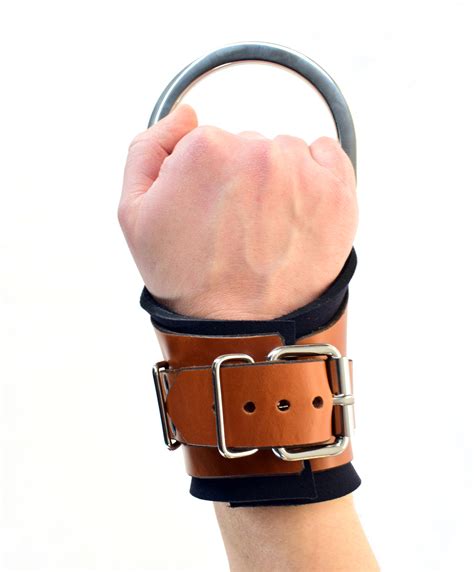 Axovus Llc Restraints Wrists The Multi Cuff Brown Leather Wrist