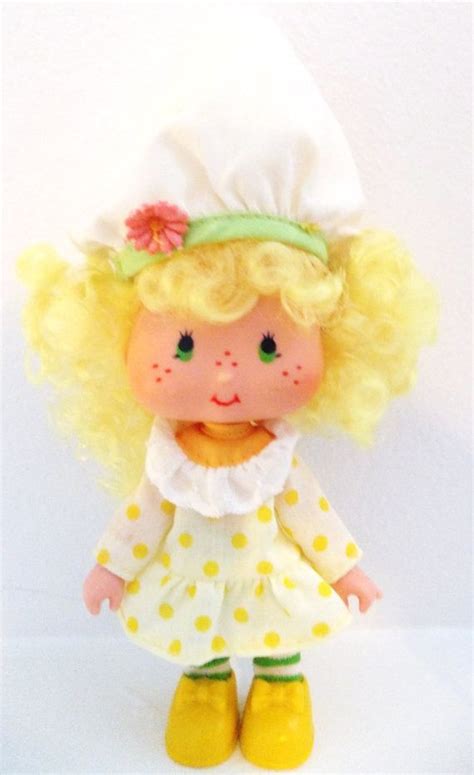 Strawberry Shortcake Doll Lemon Meringue Vintage 1980s Etsy Vintage
