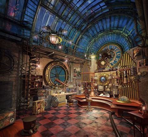 Steampunk Fantasy And Style Steampunk Interior Design Steampunk