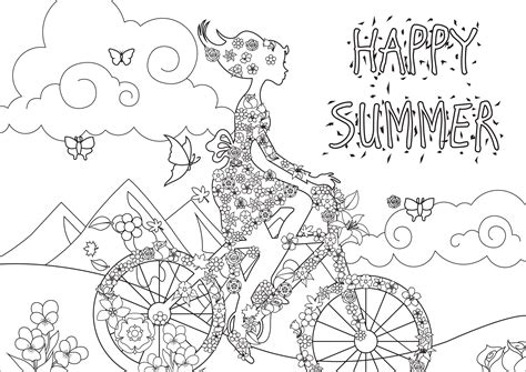 47 Best Ideas For Coloring Summer Coloring Pages For Girls
