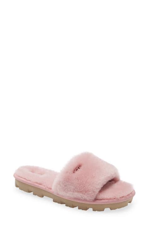 Womens Pink Fuzzy Slippers Nordstrom
