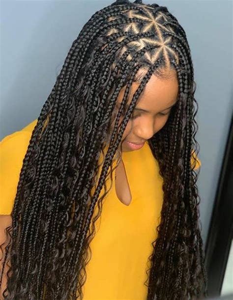 Fresh How Long Do Knotless Braids Last On Straight Hair Hairstyles Inspiration Stunning And
