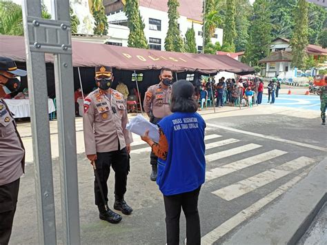 Mobile Covid Polres Tana Toraja Monitoring Dan Himbauan Protokol