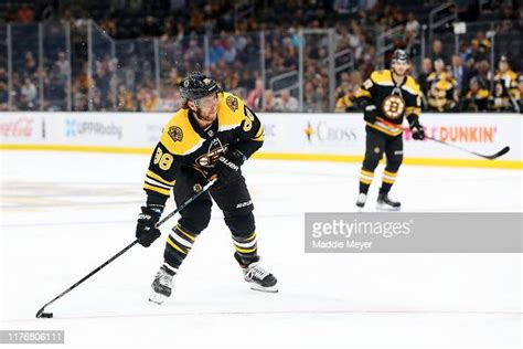 David Pastrnak Of The Boston Bruins Skates During The First Period Of