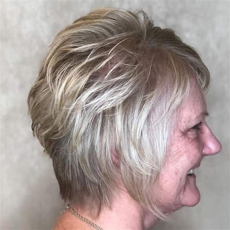 Cool Haircuts For Older Women With Thin Hair Short Haircuts